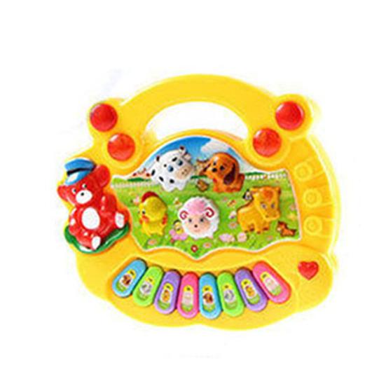 Baby Kids Musical Educational Animal Farm Piano Developmental Music Toy Gift
