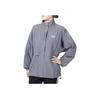 Adidas Solid Color Logo Print Casual Jacket Women Jackets Grey IA5248