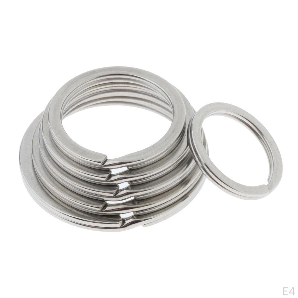 10 Keychains Metal