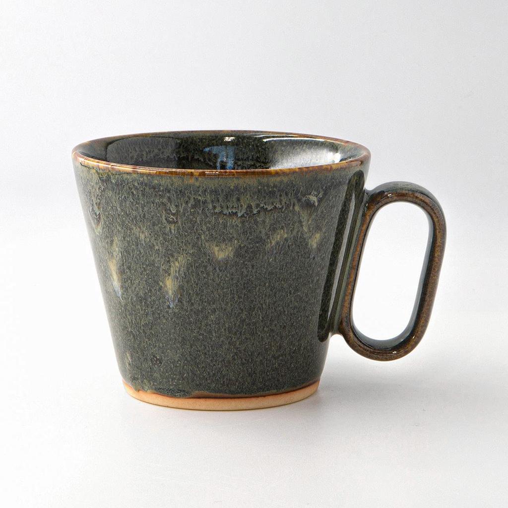 Wired Beans Wired Beans Mug to last a lifetime Aizu Hongo Ware Regular Gray Mug 240ml