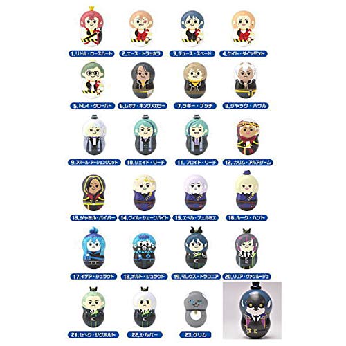 Coo nuts Twisted Wonderland (Coo nuts Disney Twisted Wonderland) [Complete Set of 24 Types] *Not sold as a box set.