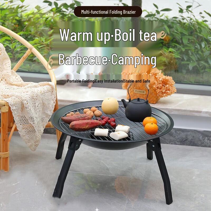 Multi-functional Outdoor Camping & Indoor Heating Wood Stove