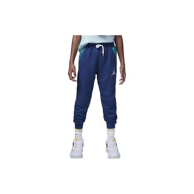 Logo Print Cuffed Sweatpants Kids Bottoms Blue FB1659-486