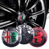 Pro Alfa Romeo Znak na auto Krytky středů kol Samolepky krytů nábojů Auto Refit Pro Alfa Romeo Sportiva Giulia Giulietta 159 156 MITO