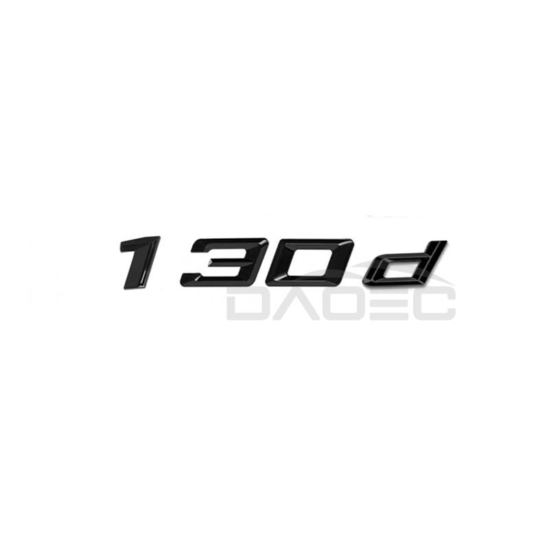 Car Rear Trunk Words Logo Badge Emblem Decals Decoration Sticker For BMW 1 Series 116d 118d 120d 125d 130d 135d 140d F20 F21 F40