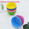 Moule à Muffins Réutilisable en Silicone de 2,8 pouces Pour une Cuisson et un Nettoyage Faciles