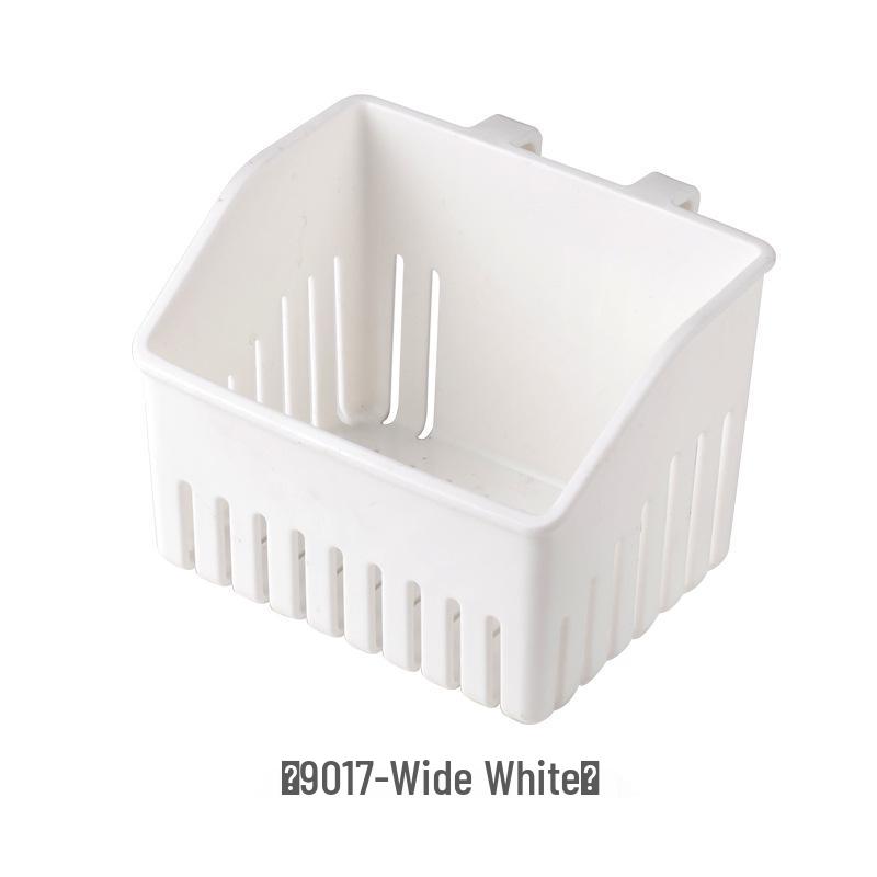 Wall-Mounted Multifunctional Draining Kitchen Utensil Storage Basket