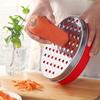 Stainless Steel Cheese Grater with Airtight Storage Container Box Grater for Kitchen Shredder for Parmesan Cheddar Vegetables