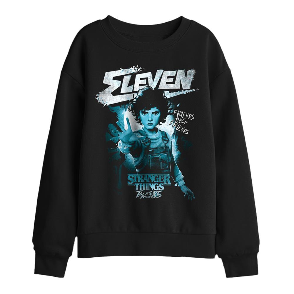 Stranger Things: Tales from '85 Childrens/Kids Eleven Mono Sweatshirt