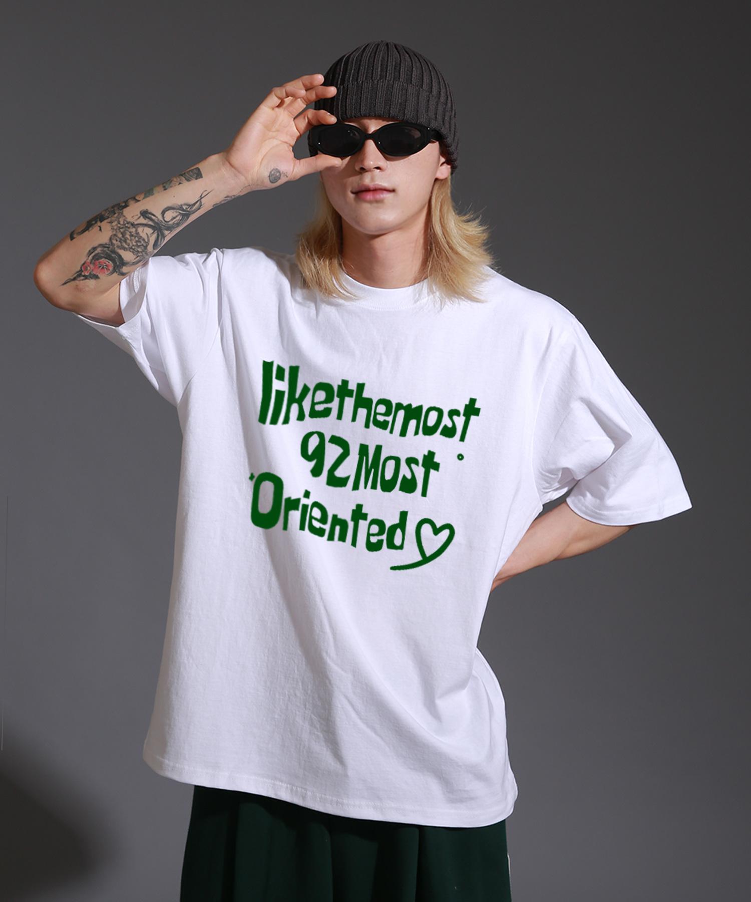 Like The Most Oriented Round Over T-Shirt_White White/S