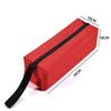 6pcs Hand Tool Bag Thick Canvas For Small Tools Screwdriver Wrench Tweezers Drill Bit Organizer Bag Waterproof Zipper Pouch