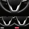 Carbon Fiber For BMW G30 5 Series 2018- Car Steering Wheel Sticker Trim Cover Sticker Inner Auto Accessories