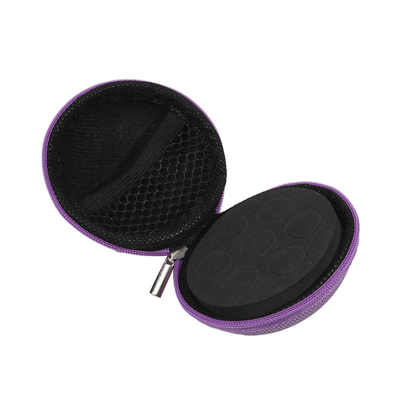 7Slot Essential Oil Roller Bottle Organizer Case For 1ML 2ML Bottle Travel Storage Holder Perfect For Aromatherapy Perfume And Carrier Oil Accessories