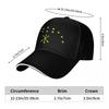 Adiga Flag With Yellow Stars Great Adiga Gift Perfect Adiga Baseball Cap Golf Wear Bobble Hat New Hat Golf Wear Men Women's