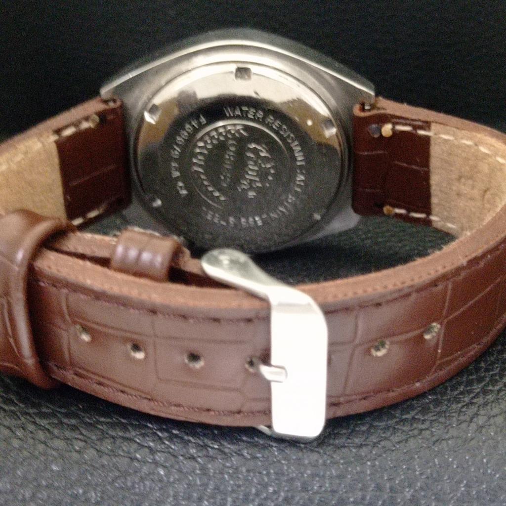 USED VINTAGE ORIENT CRYSTAL AUTOMATIC JAPAN MENS ORIGINAL DIAL WATCH a702258-5 R123-a702258