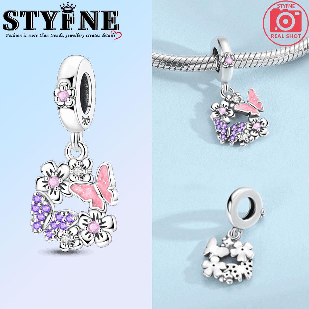 Charm Bead Components Copper Metal Butterfly Garland Secure Safety Chain Cute Teeth Heart Charm Bead Components Bead Components Compatible With