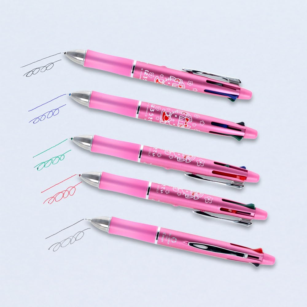Stationery Sanrio Character Pen Grip Gift Pen Hello Kitty Japanese Pattern S4657977 Sun-Star Multi-Function Dr. 4+1