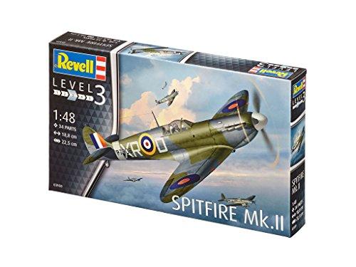 German Revell 1/48 Spitfire MK.II Plastic Model