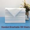 100 Disposable Non-Woven Bed Sheets 80x180 - Breathable Massage & Beauty Salon Use