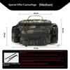 Water Resistant Lure Fishing Bag Multiple Storage Pockets Adjustable Straps Great for Trekking Hiking and Casual Fishing