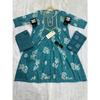 Bellissimo Anarkali Kurta Pakistano in Cotone Completo Kurta Pantaloni da Donna Indiani
