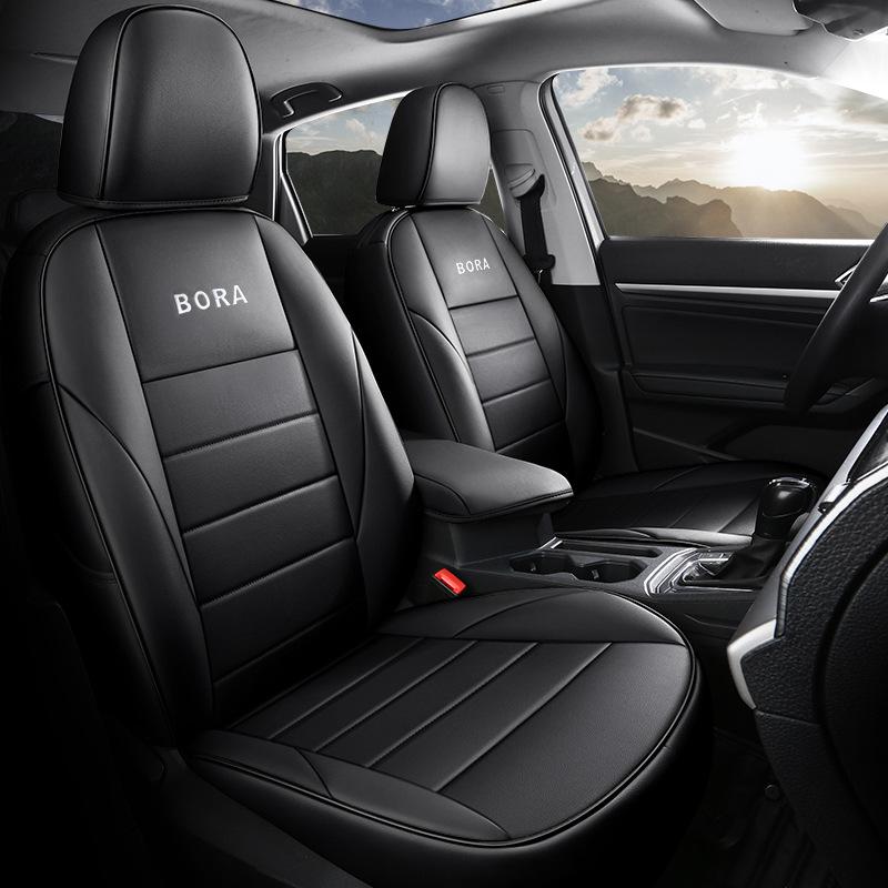 Всесезонные чехлы-накидки на сиденья Volkswagen New Bora, Легендарный стиль. Volkswagen Bora/2016-2019 Manual Handbrake