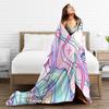 Needy Streamer Overload Kangel Flannel Blanket Winter  Soft Throw Blanket for Girls Boys Room Fashion Bedspread Sofa Bed Cover