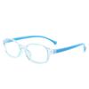 Fashion Transparent Anti Radiation Glasses for Kids Anti Blue Lens Computer Eyewear Replaceable Protection Lens
