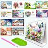 2027 Creative Cartoon DIY Diamond Painting Desk Calendar Ornament