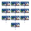 Christmas Cash Gift Envelopes 10 Slots Surprise Xmas Gift Card Holder