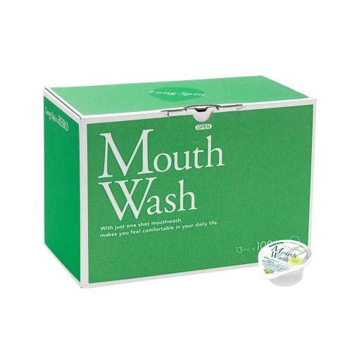 

Okina Medicated Mouthwash Long Spin 13ml [Made in Japan] Individually Wrapped, Portable, 100-Pack (ZERO/Citrus Mint (Non-Alcoholic))