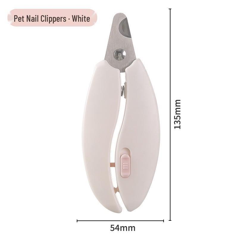 Pet Nail Clippers with Round Hole for Cats and Dogs - Ideal for Small and Medium Breeds