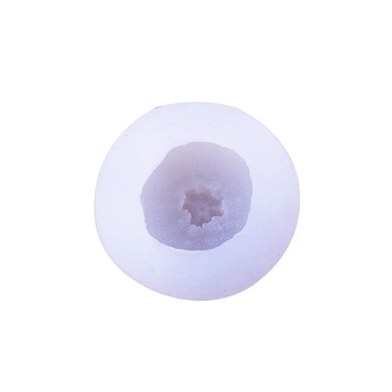 

3D-формы ручной работы, форма для льда в виде апельсиновой свечи, силиконовая форма для самостоятельного изготовления фруктов, уродливые апельсиновые кубики льда, силиконовые формы для свечей, аксессуары, принадлежности one size белый