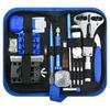 Watch Repair & Maintenance Tool Set with Disassembly Tools, Battery Replacement, and Cloth Bag.