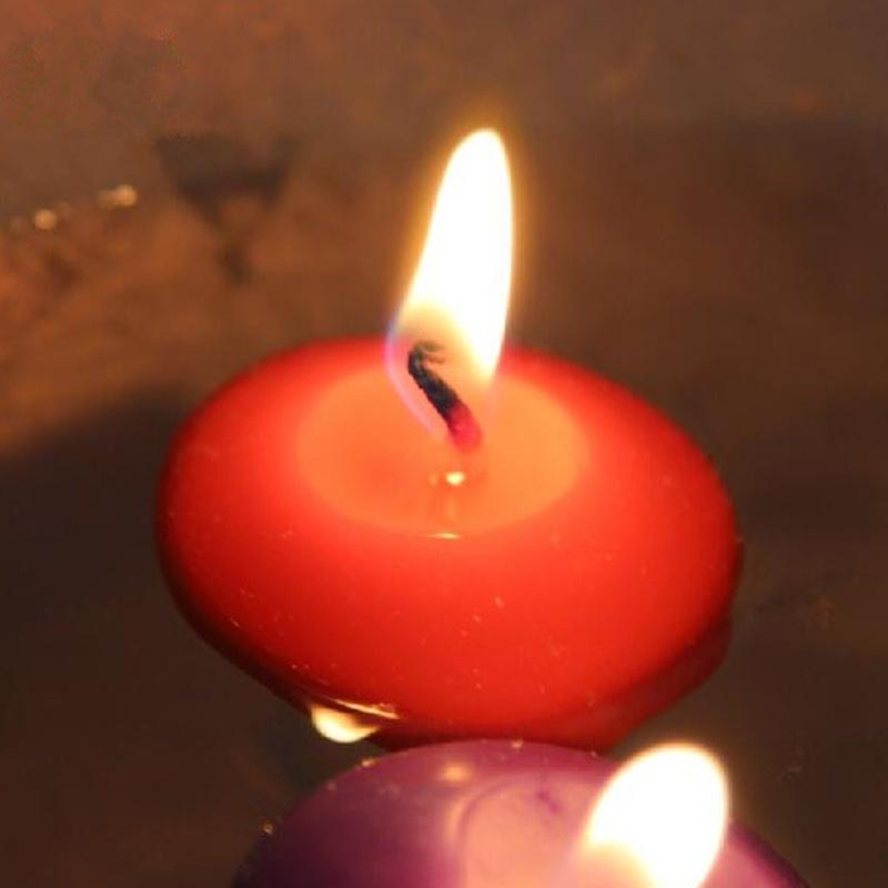 20Pcs Paraffin Spherical Floating Candles Valentine Wedding Birthday Confession Candle Gift