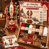 Flying Christmas DIY Crochet Kit, Handmade Xmas Ornament Knitting Set for Starter, Craft Yarn & Hook Kit, Christmas Gift