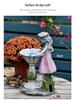 Outdoor Garden Fairy Angel Resin Solar Light Ornament