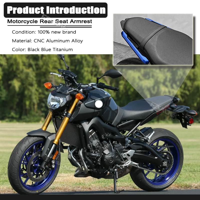 2023 Motorcycle Rear Grab Bars Rear Seat Pillion Passenger Grab Rail Handle Fit For YAMAHA MT09 MT-09 MT 09 FZ09 FZ-09 2021 2022