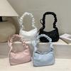 Nischen-Design Stern-Achseltasche Damen neue gefaltete Umhängetasche Pendlertasche High-End vielseitige Canvas-Tasche