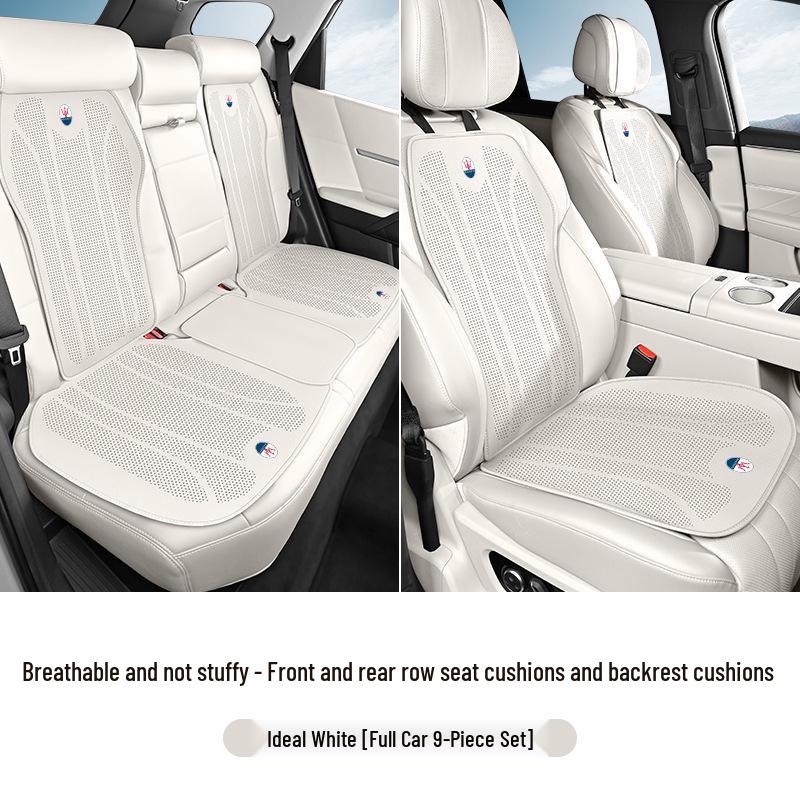 Maserati Seat Cushions: Ultra-Thin Fit for Ghibli, Levante, Grecale, and Four Seasons