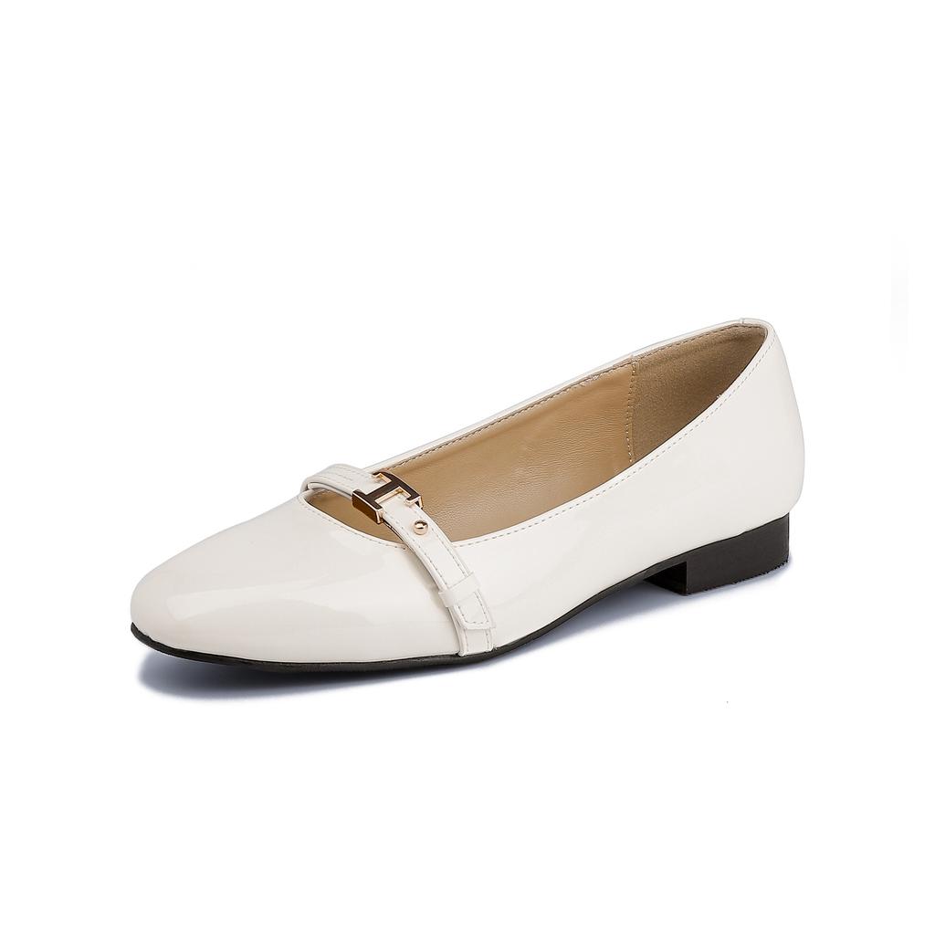 High Heels Women's 2025 Spring New French Retro Fashion Single Shoes Women's Thick Heels Are Not Tired of Daily Versatile Shoes