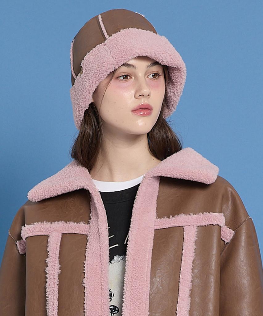 WAIKEI Artificial Mustang Bucket Hat Brown
