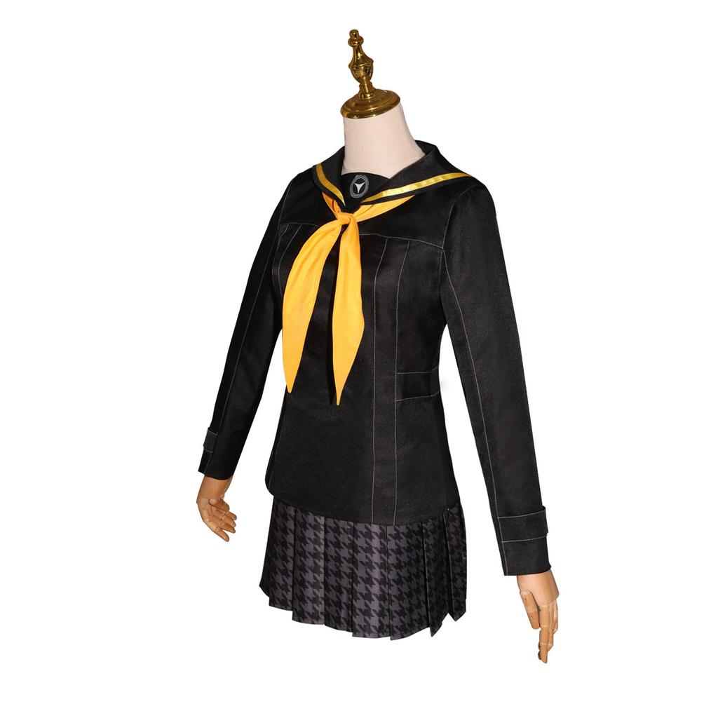 In Stock New Game Kujikawa Rise Role-playing Wig Character 4 Gold JK Uniform Female Sailor Set Halloween Carnival Jyoshi Koukous