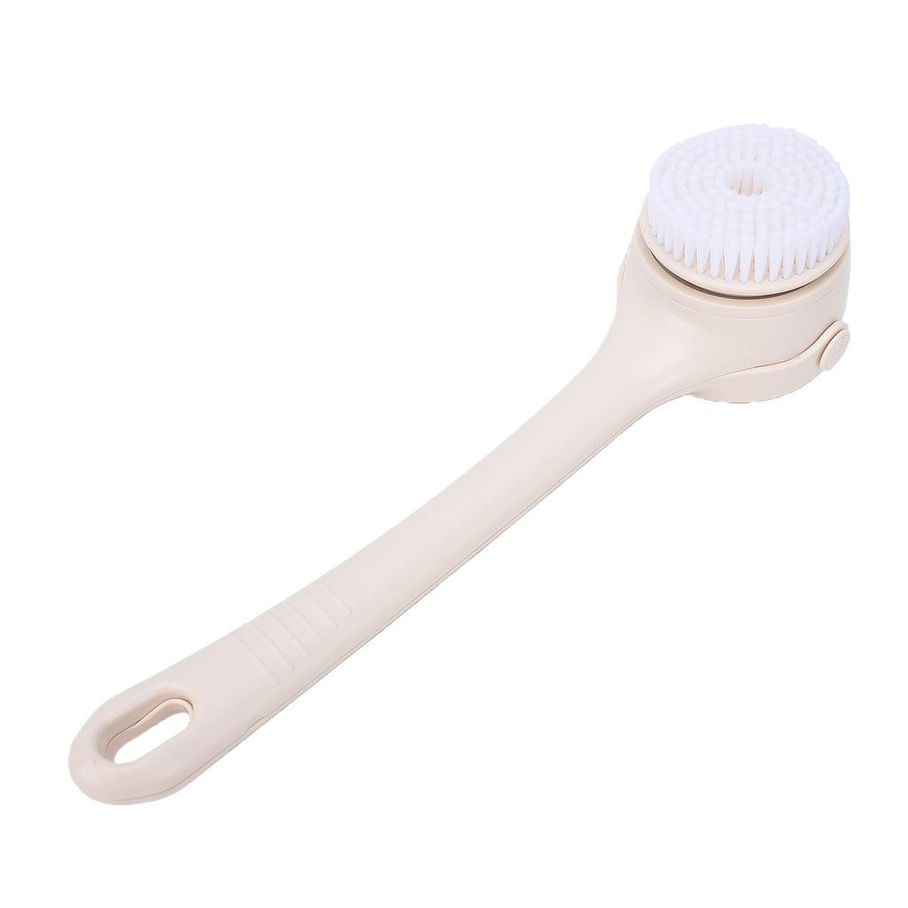 Electric Shower Brush with Expandable Long Handle Multifunction Waterproofing Power Back Scrubber for Bath Cleanse