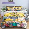 Hey Arnold Pattern Bedding Home Decoration Birthday Gift (1 * duvet cover + 2 * pillowcase, without core)