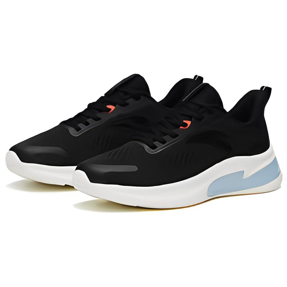 Anta Running Collection Cushioning Slip Resistant Abrasion Resistant Low top Running Shoes Women's Black 122325542-3