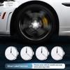 4 pieces 75mm suitable for Mercedes Benz W204 W205 AMG E210 E214 W222 magnetic levitation LED lighting hub cap lights SP3