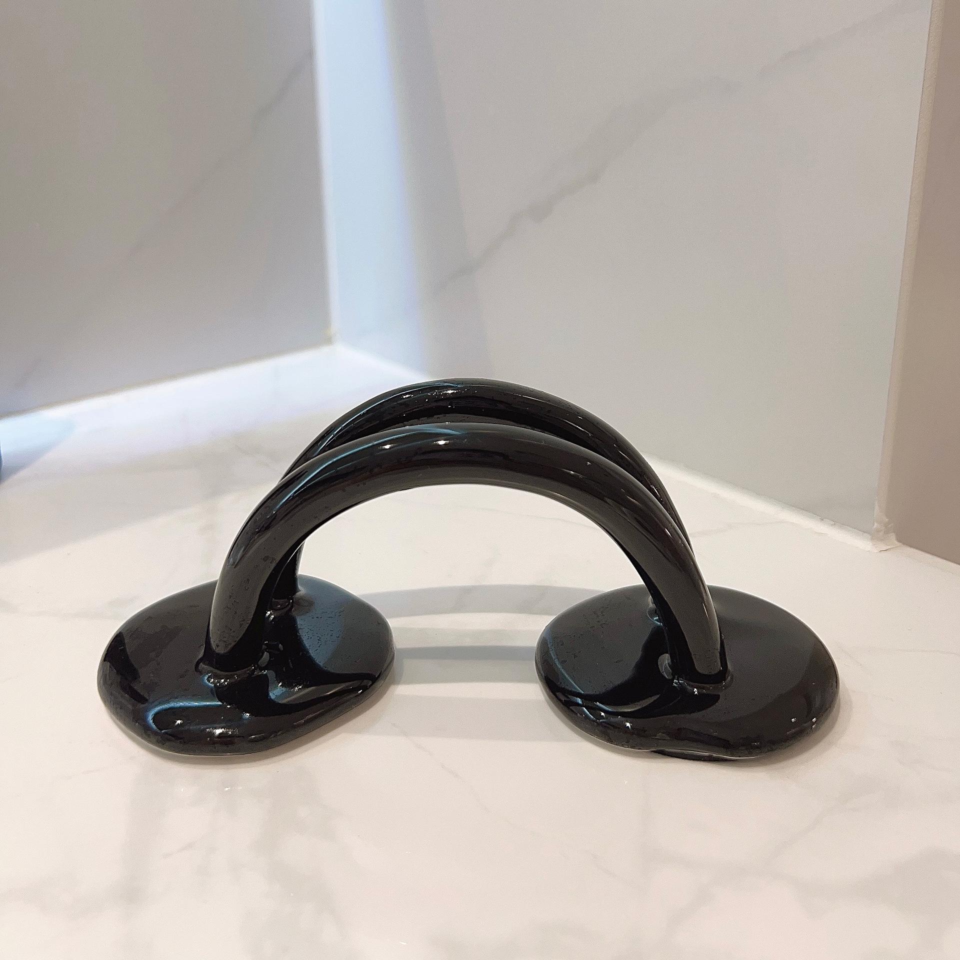 

Креативная керамическая подставка для зубной пасты, держатель для карт, демонстрация украшений, стеллаж для хранения, декоративная полка для ванной комнаты, офисный органайзер