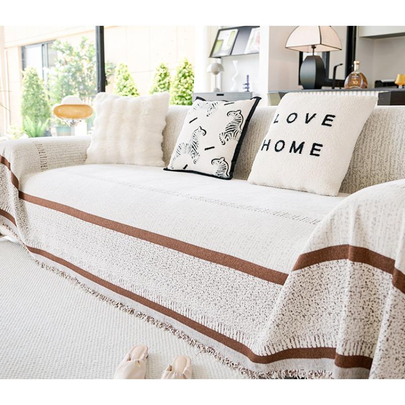 Chenille Sofa Towel Full Cover Sofa Cover Cloth for All Seasons New Anti-cat Scratch Sofa Blanket Cushion