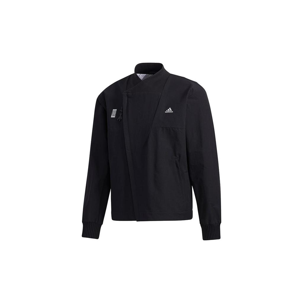 adidas Jackets Men's Black V Neck Moderate Pilot GL0403